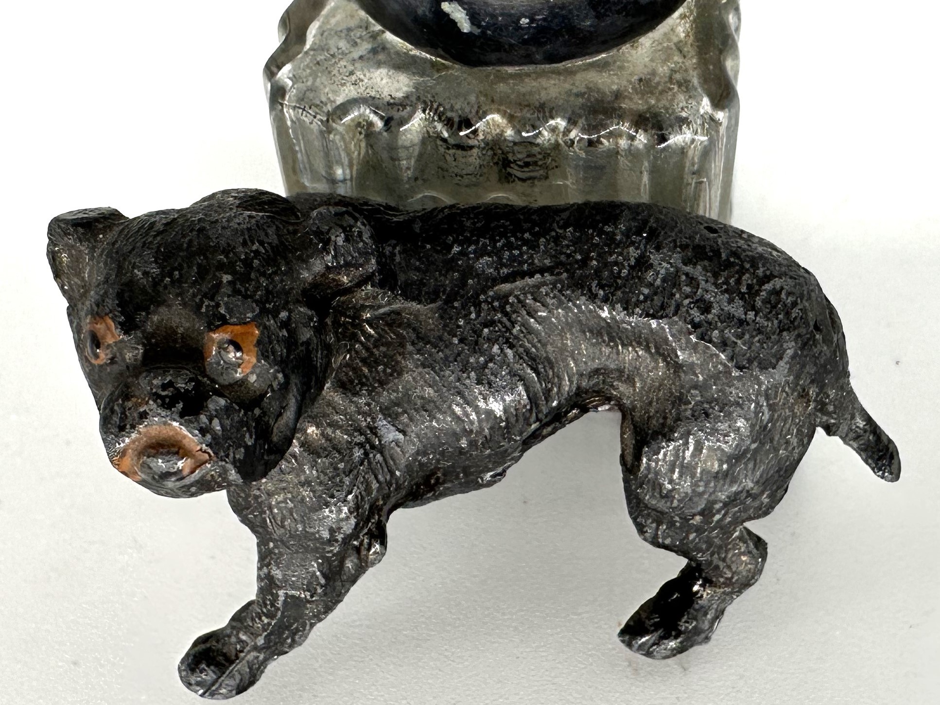 Dog – Bulldog Next to Inkwell
