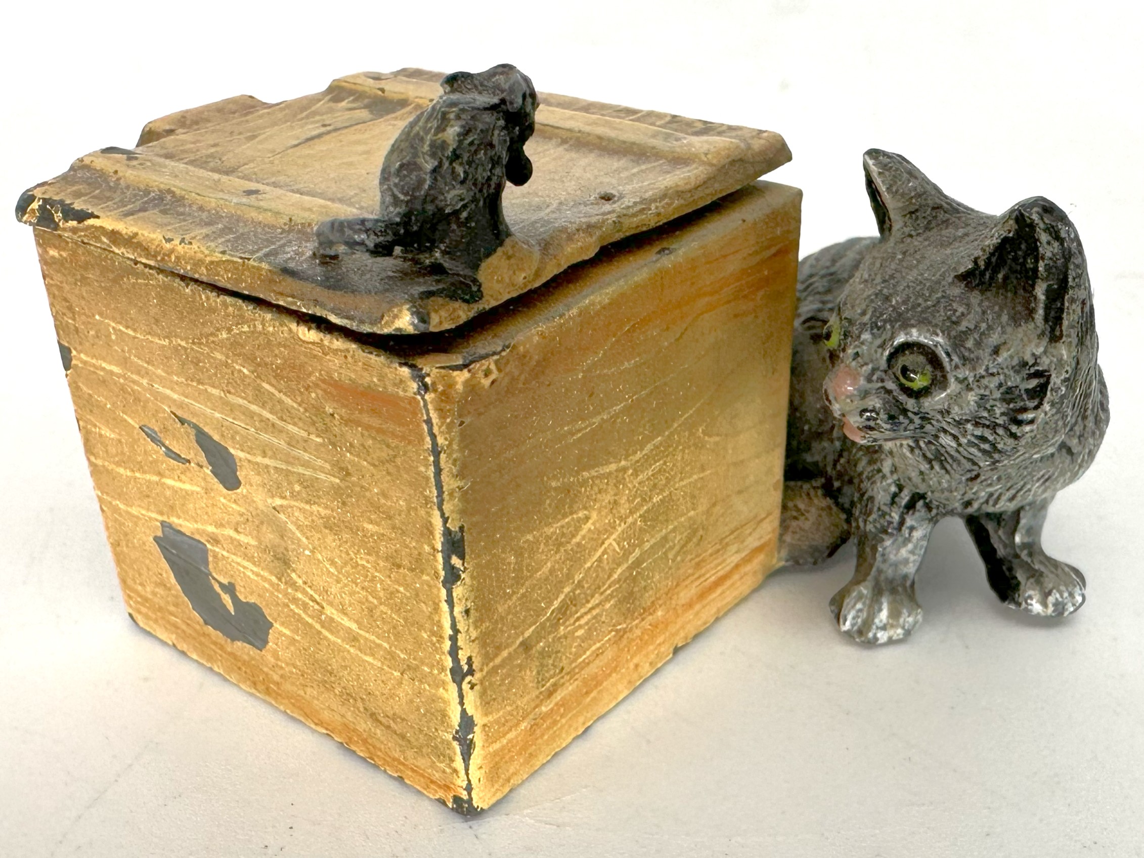 Cat Spies a Mouse