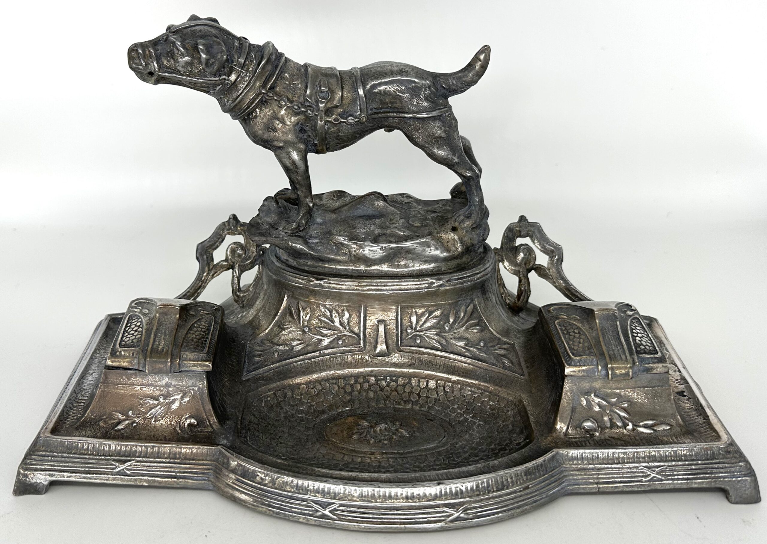 Dog – Pit Bull with Harness and Muzzle