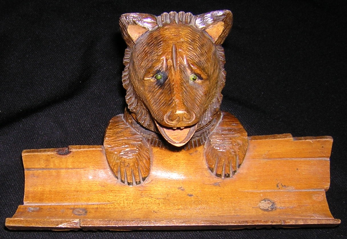 Bear with Pen Tray