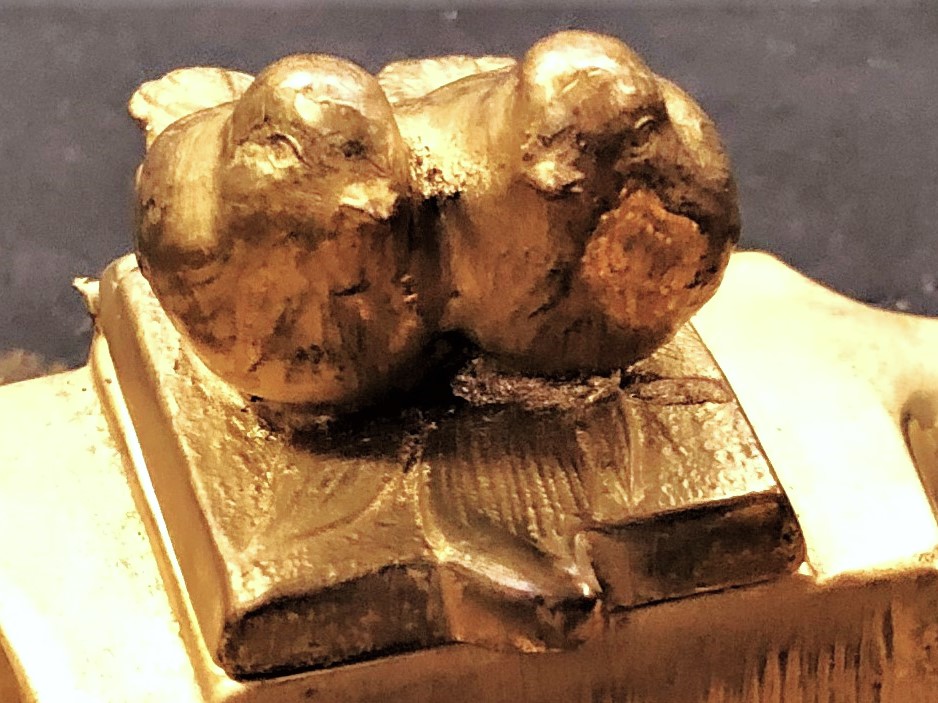 Inkstand with Love Birds