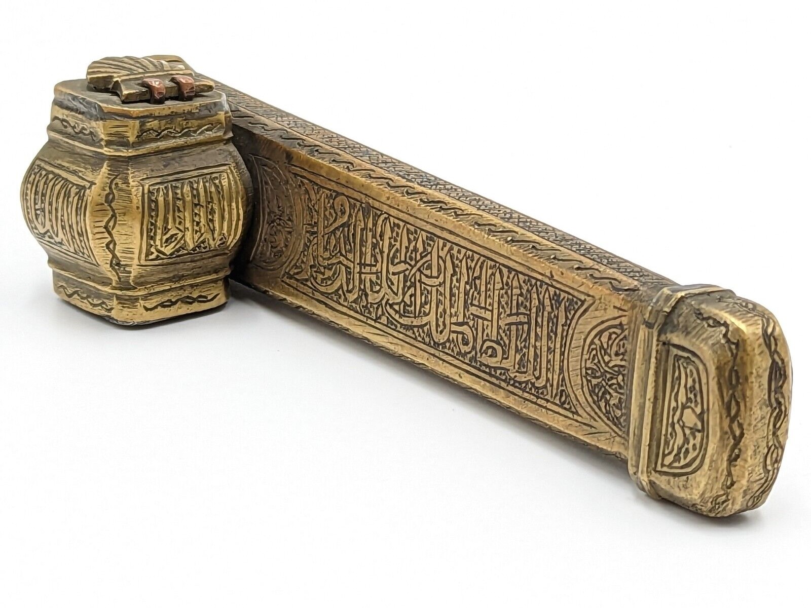 Persian Qalamdan Quill Case and Inkwell