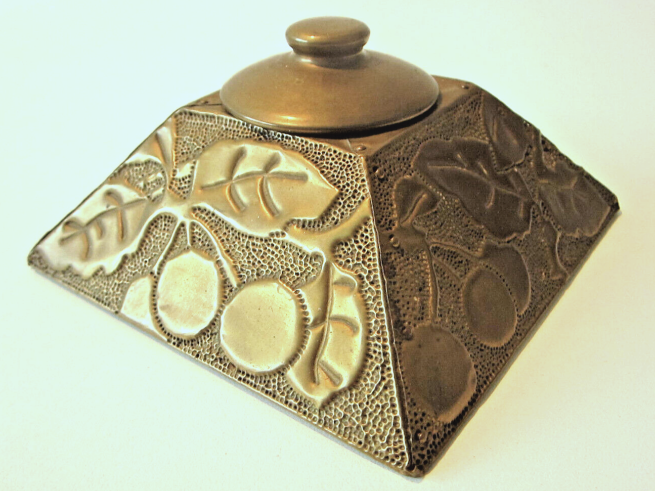 Hammered Copper – Leaves & Cherries