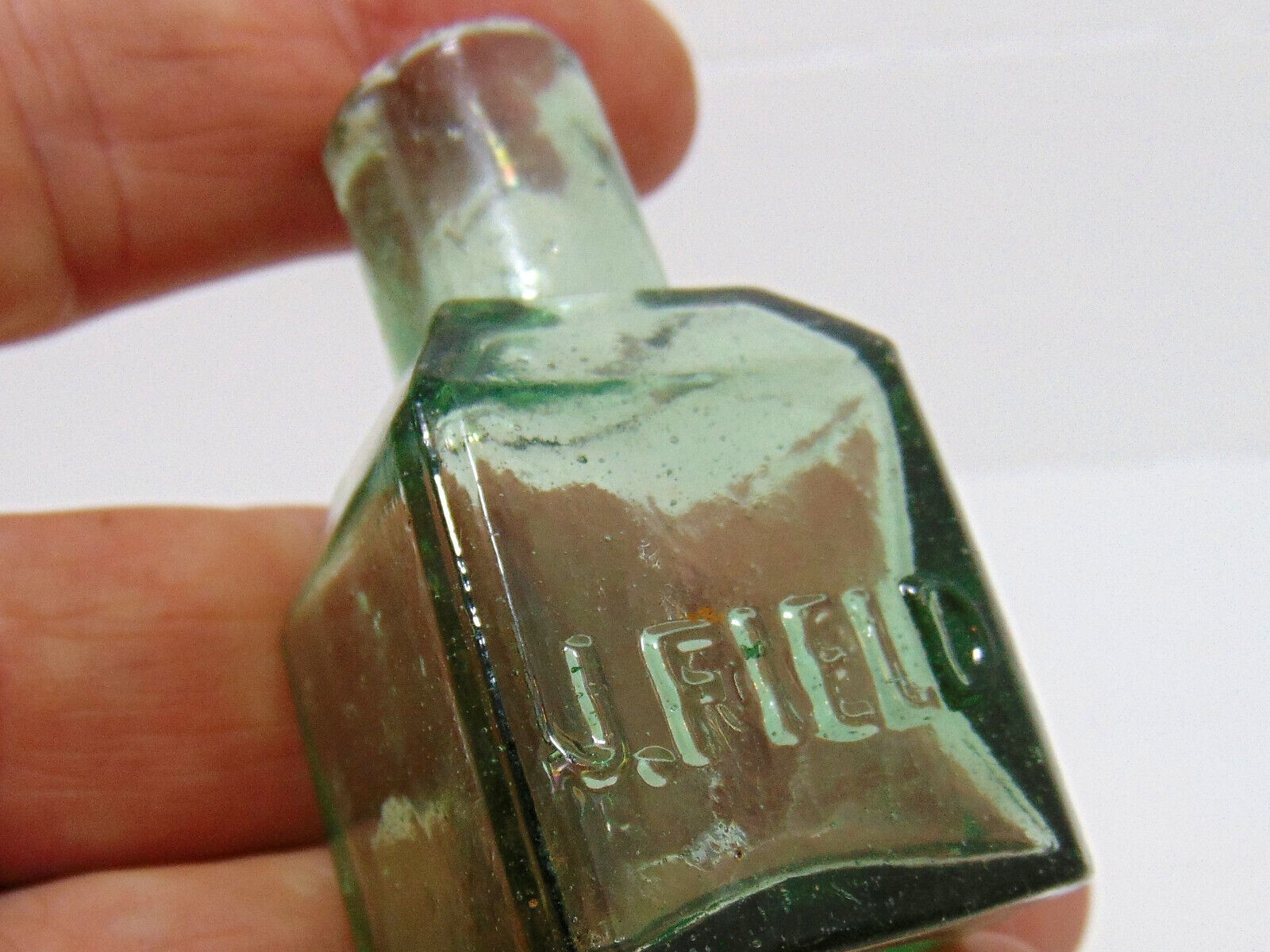 Dark Aqua Ink Bottle