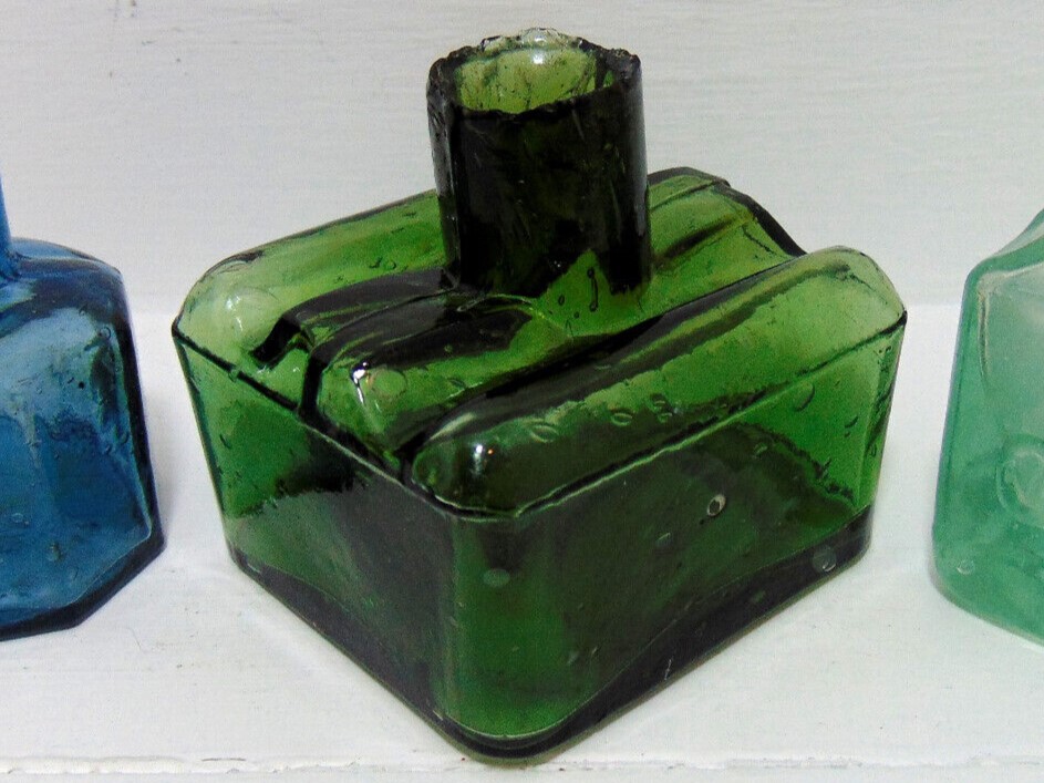 Deep Green “Boat” Ink Bottle