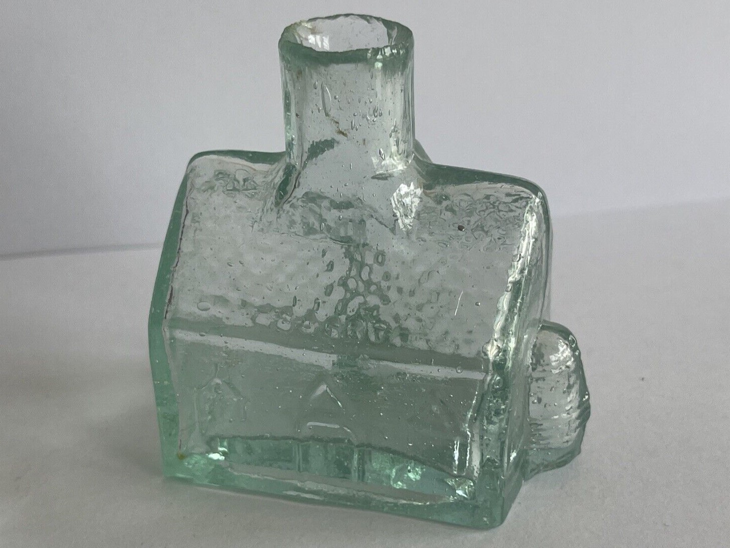 Cottage Ink Bottle Pebble Tile Roof
