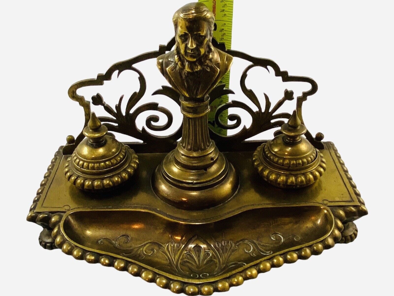 Brass Double with Man’s Bust