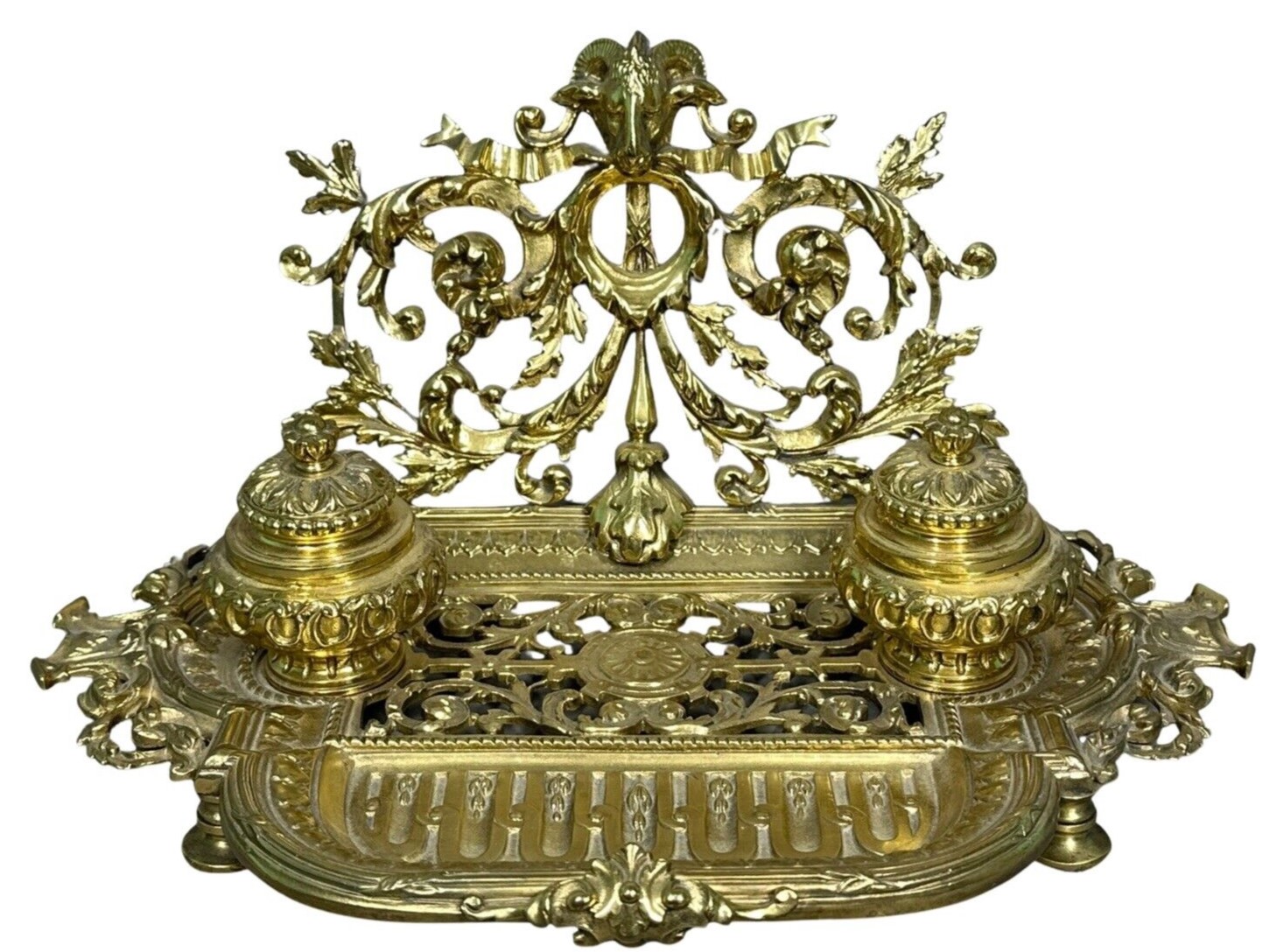 Brass Desk Standish