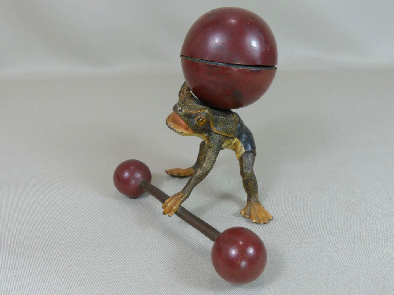 Whimsical Frog Inkwell