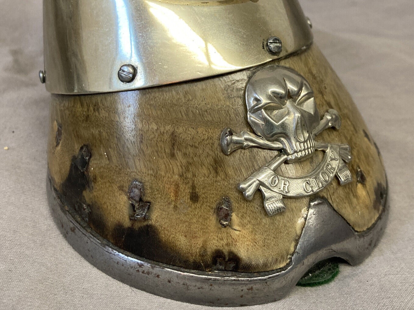 Horse Hoof Inkwell – 17th Lancers