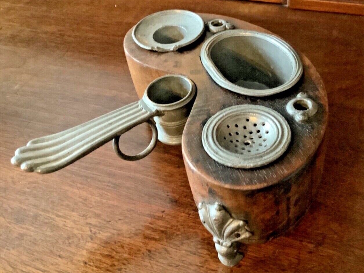 Louis XV Inkstand with Candleholder