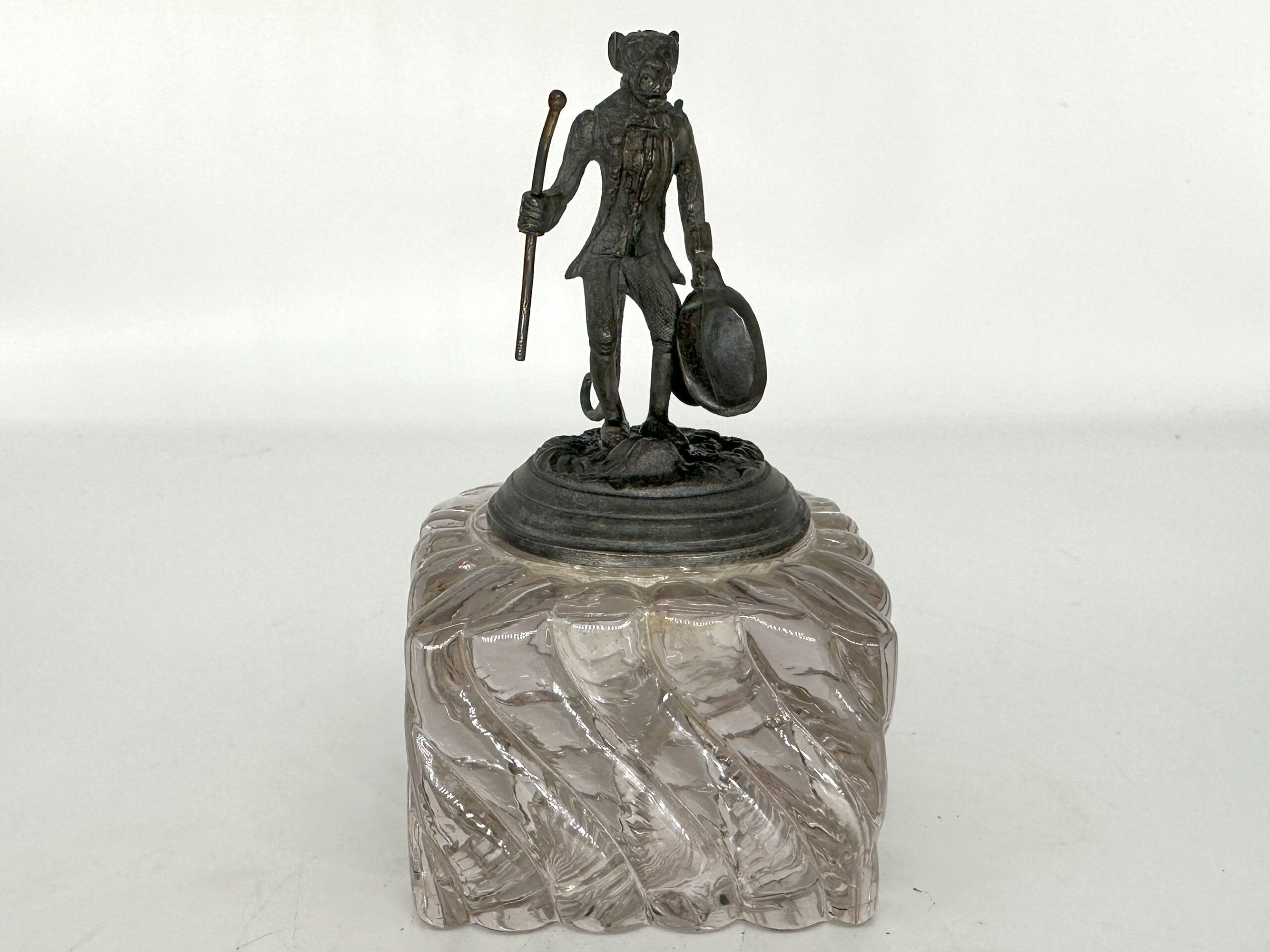 Anthropomorphic Monkey Inkwell