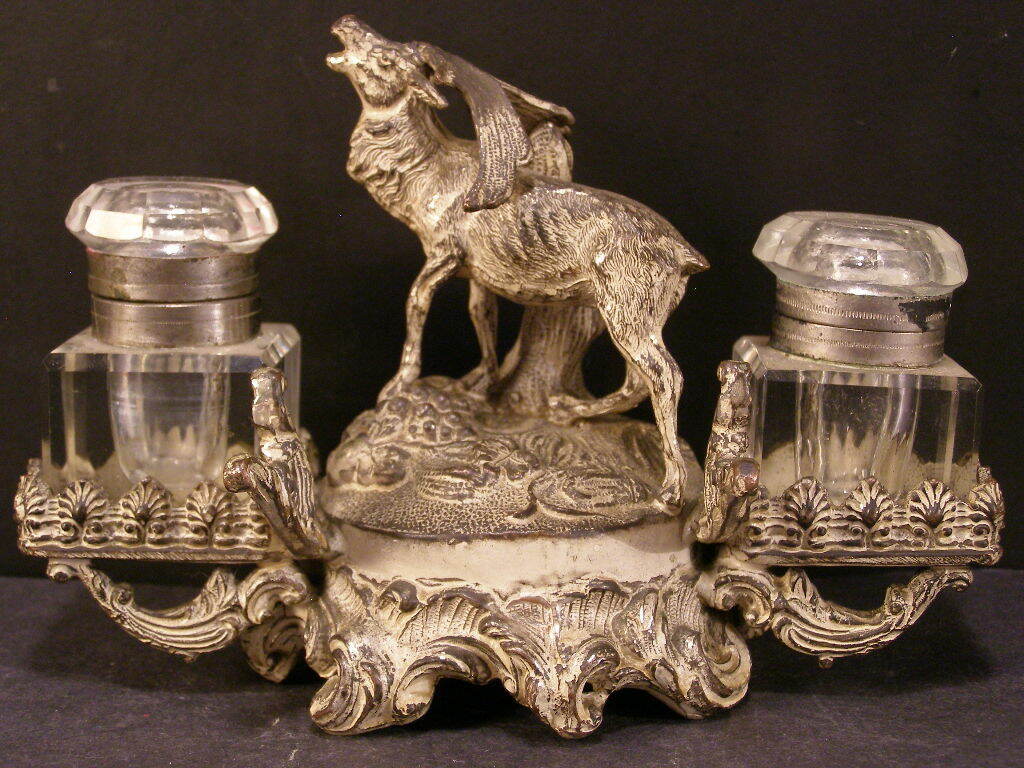 Moose Inkstand