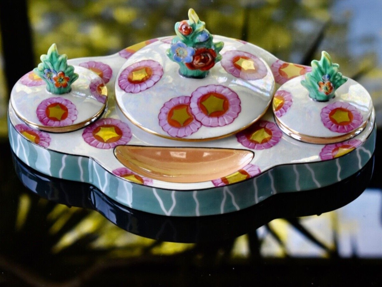 Noritake Double Inkwell