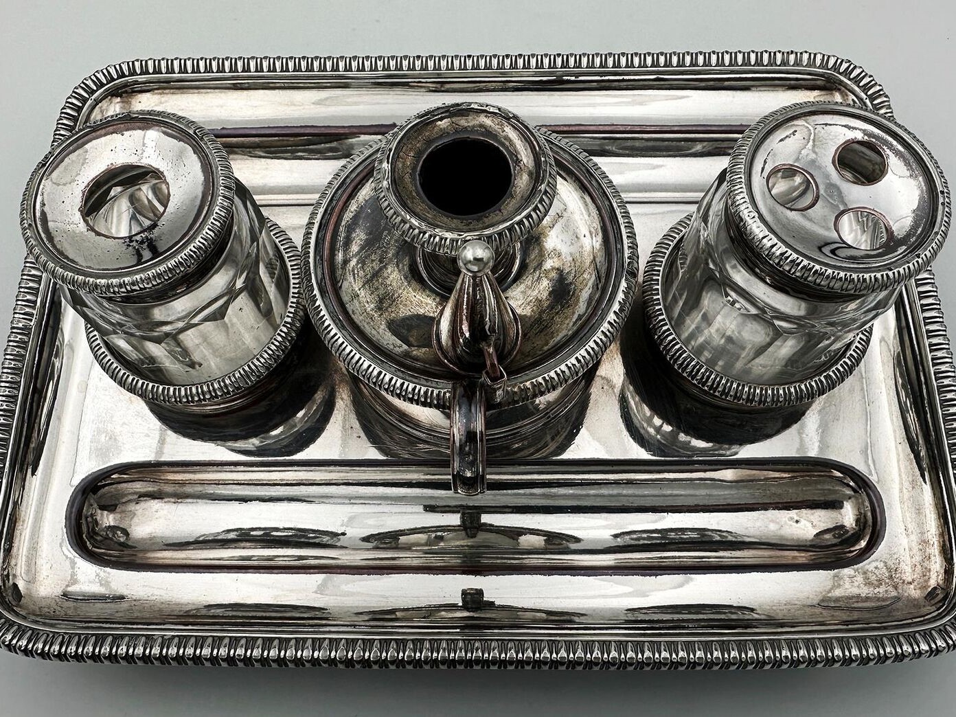 Silverplated Standish