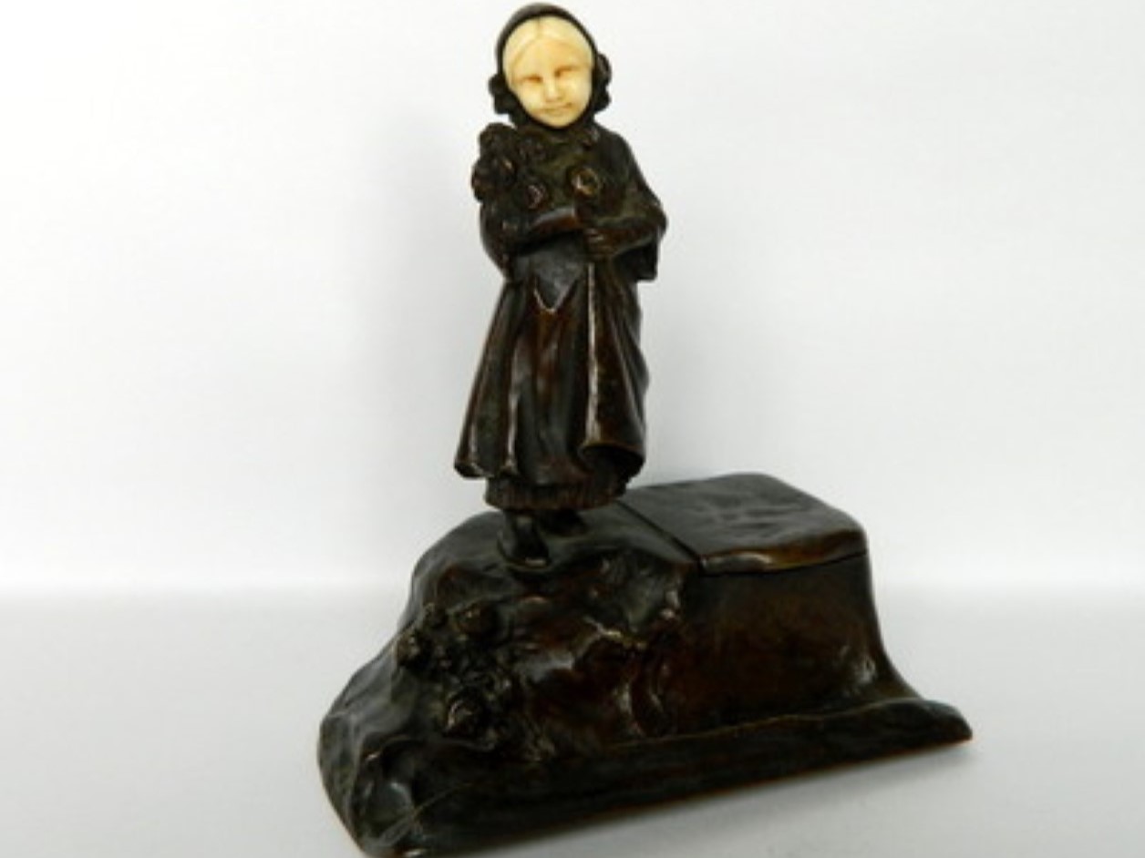 Little Girl with Ivory Face