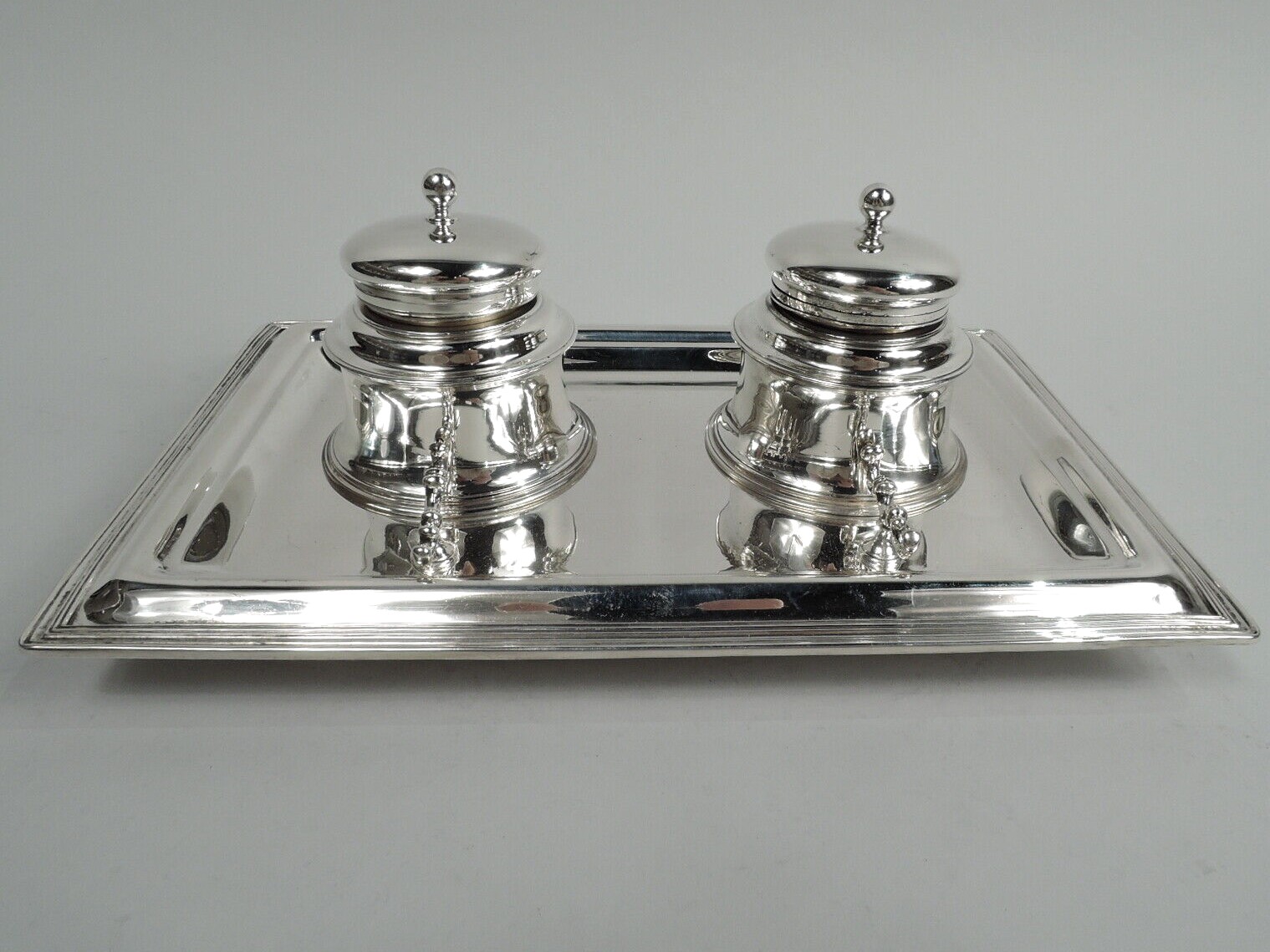 Tiffany Silver Inkstand