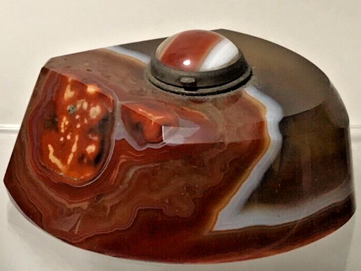 Agate Inkwell