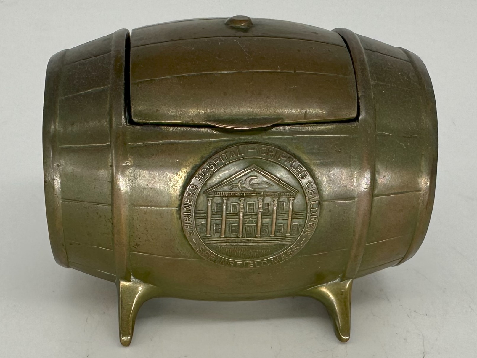 Beer Barrel Inkwell