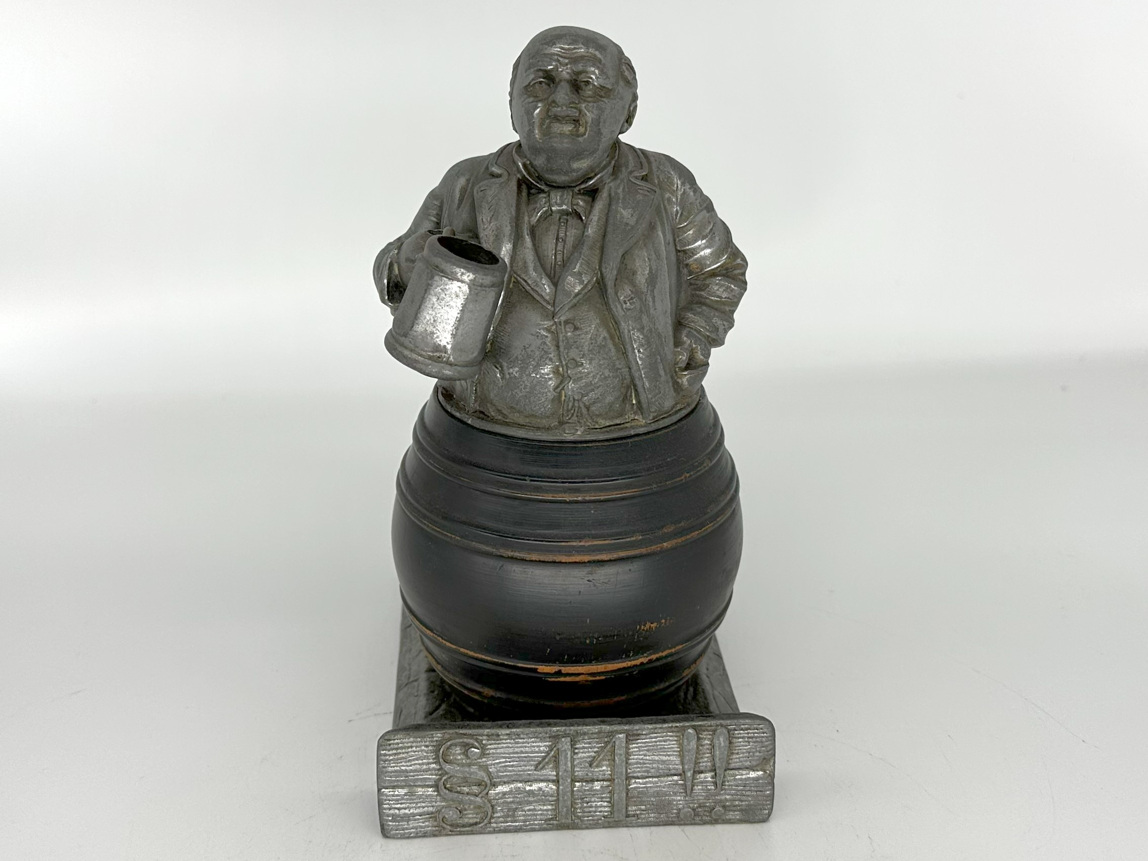 Prost! Man Hoists a Beer Mug