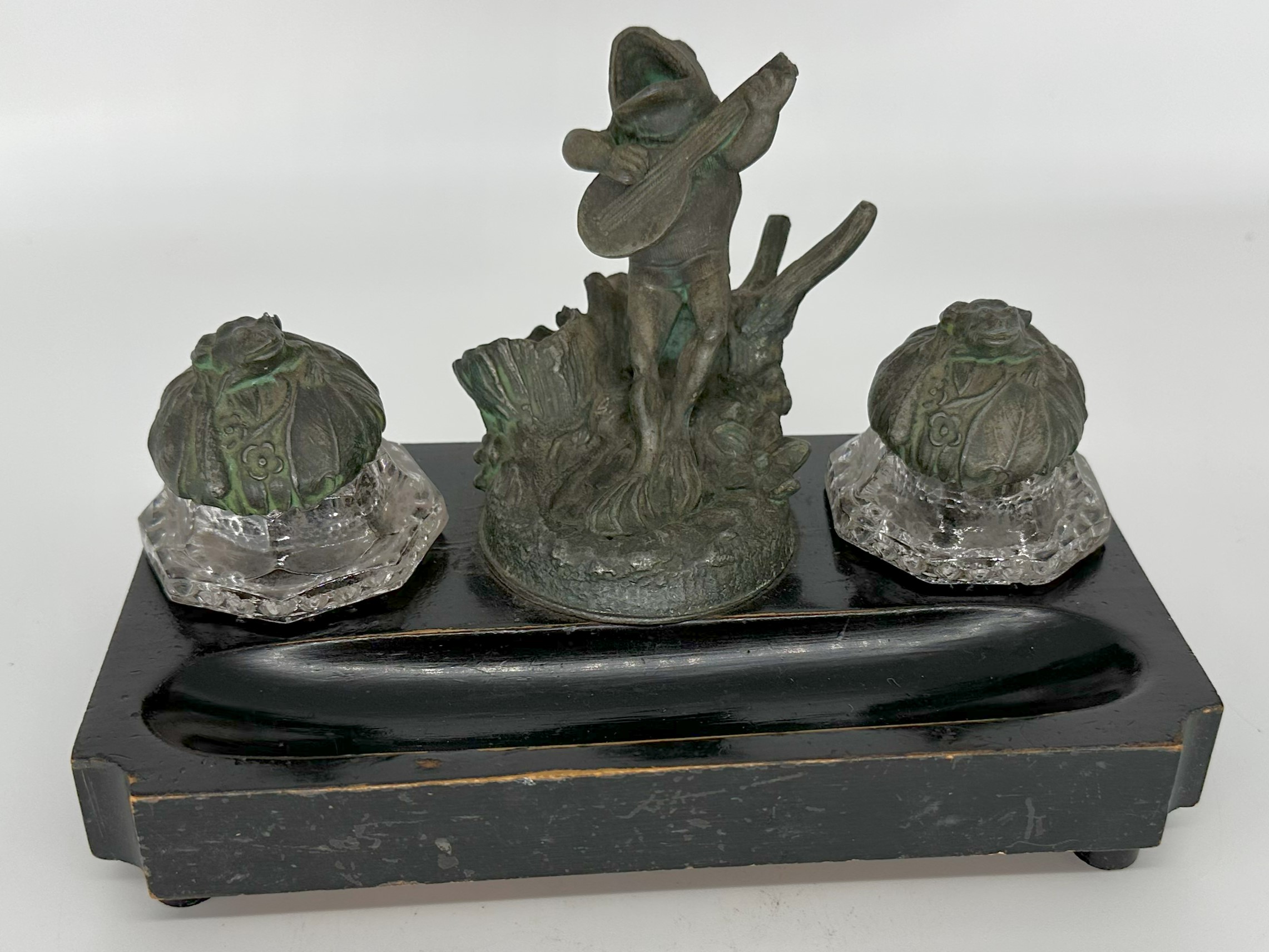 Singing Frog Inkstand