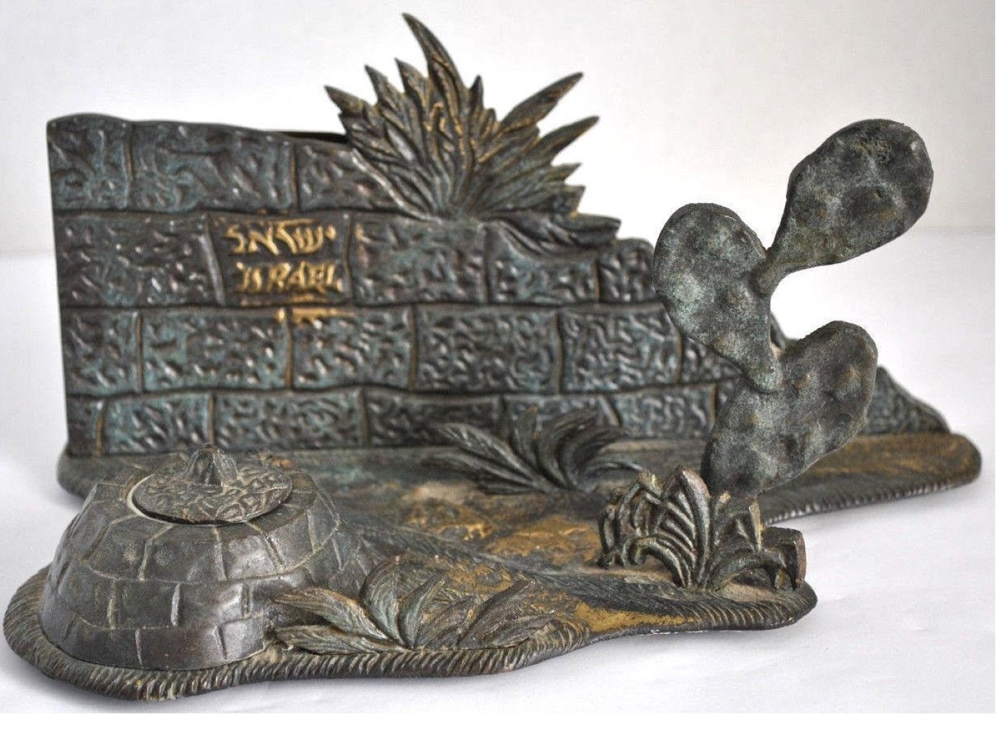 Israel Judaica Inkstand