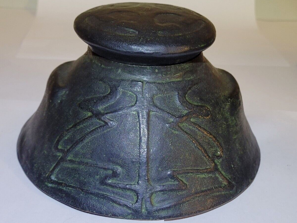 Robert Riddle Jarvie Bronze Inkwell