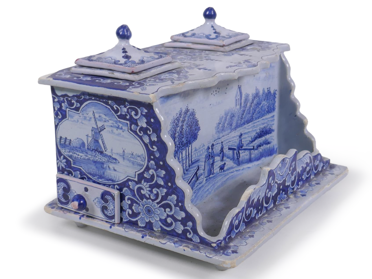 Delft Inkstand by Makkum