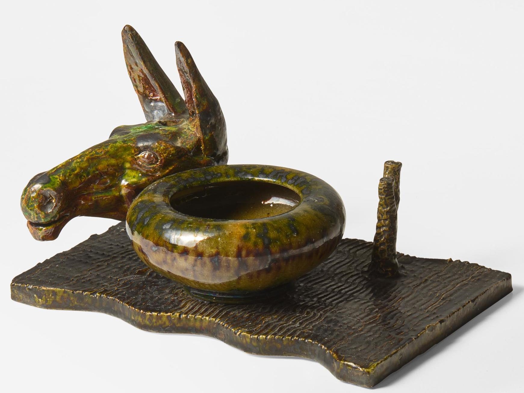 George Ohr – Mule Inkwell