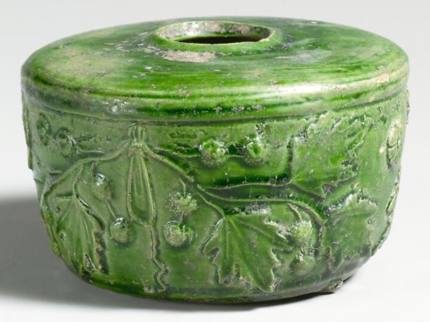 Ancient Roman Terracotta Inkwell