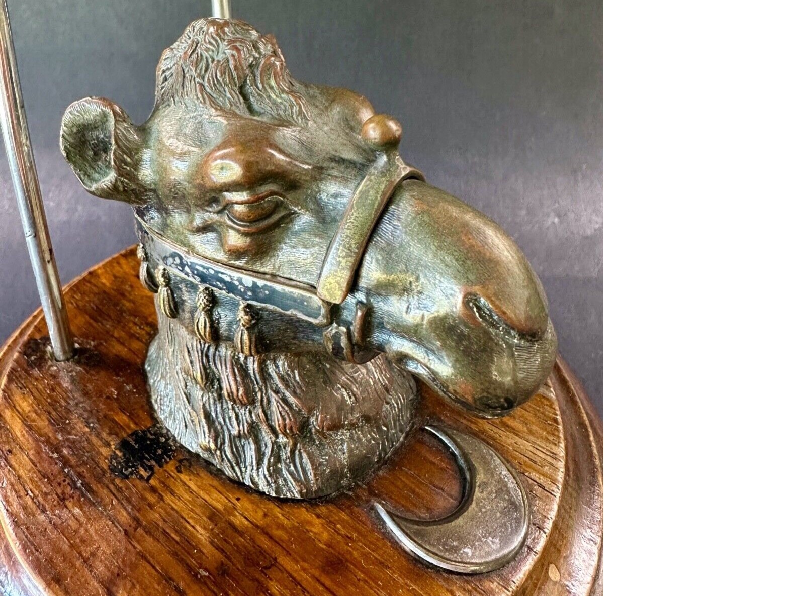 Bronze Camel Inkstand