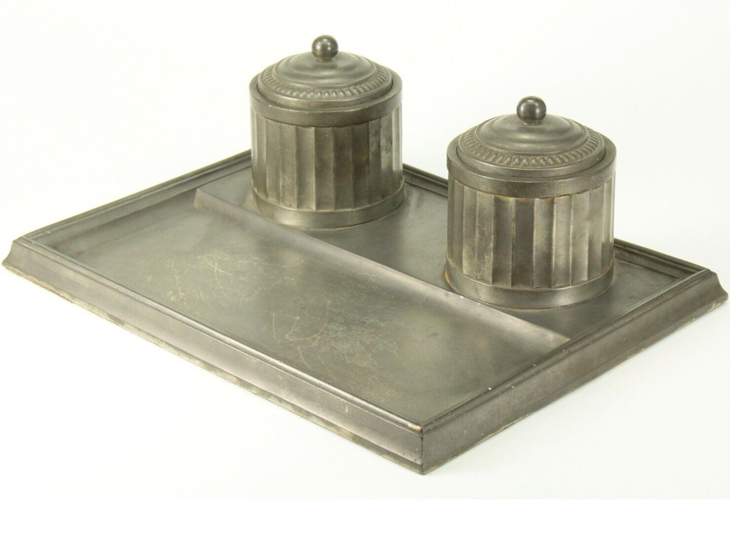 Pewter Double Inkstand by Just Andersen