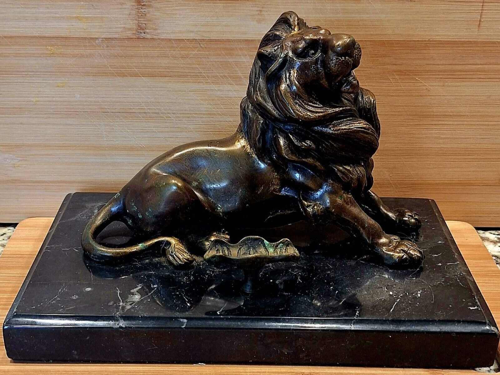 Lion Inkstand