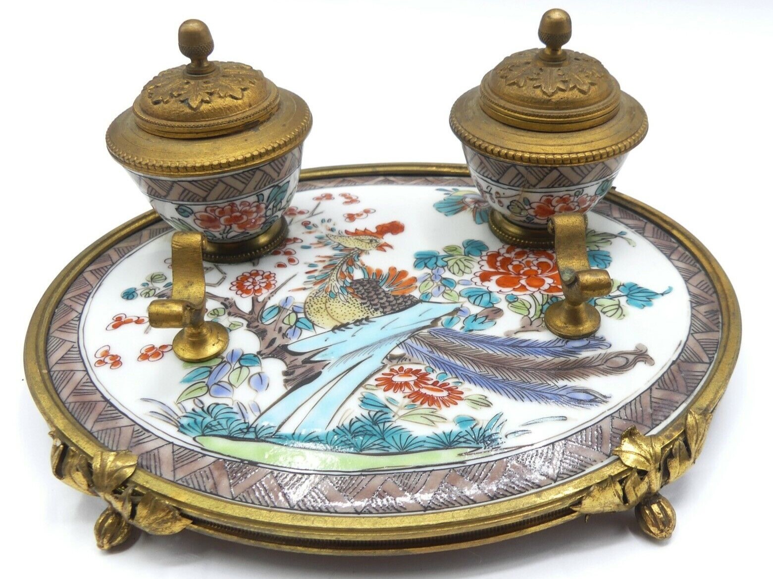 Oriental Themed Inkstand