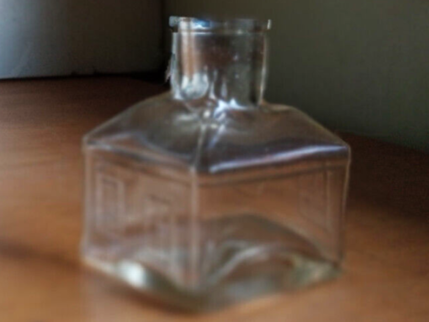 Schoolhouse Figural Ink Bottle
