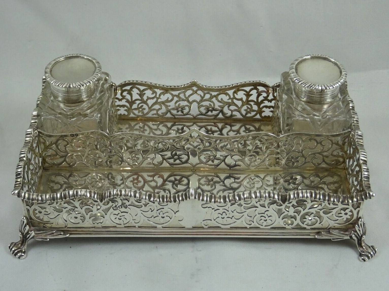Silver Inkstand