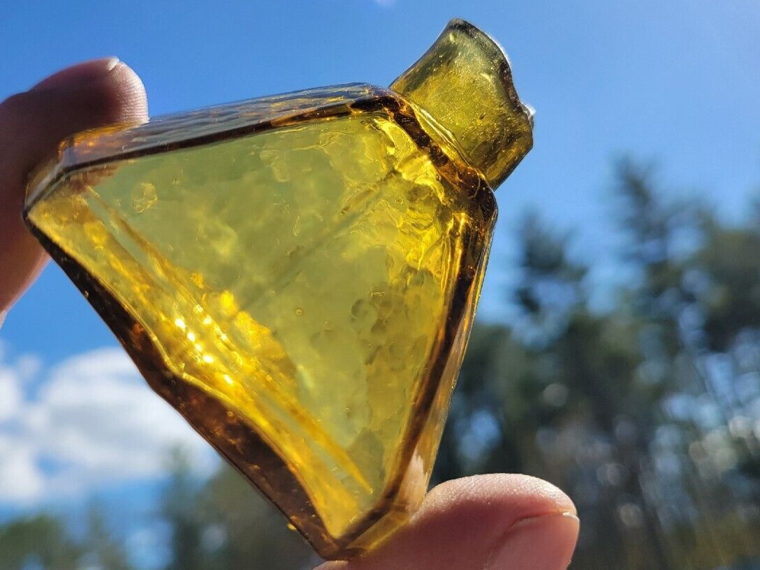 Yellow Umbrella Ink Bottle