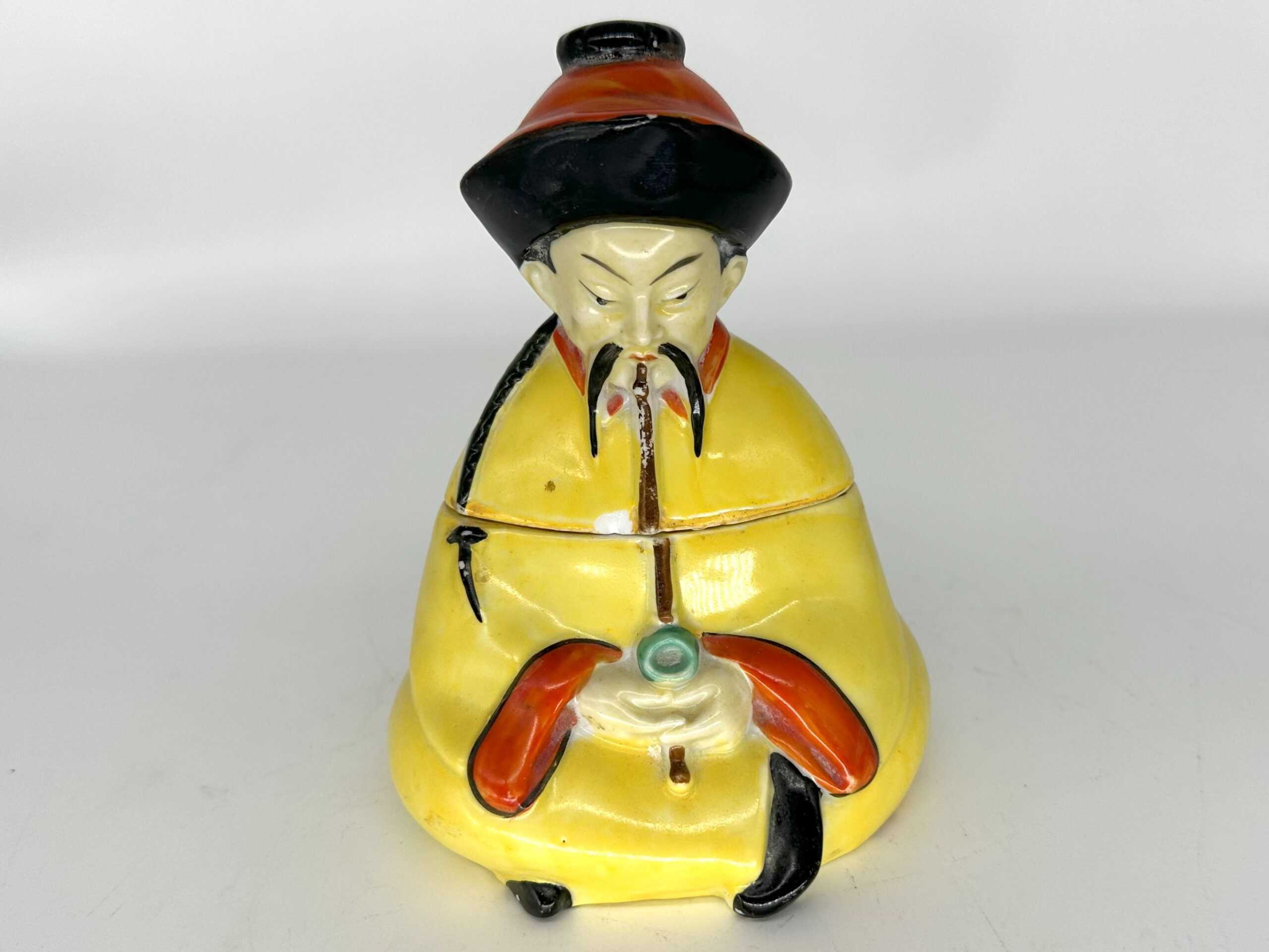 Chinese Man Smoking