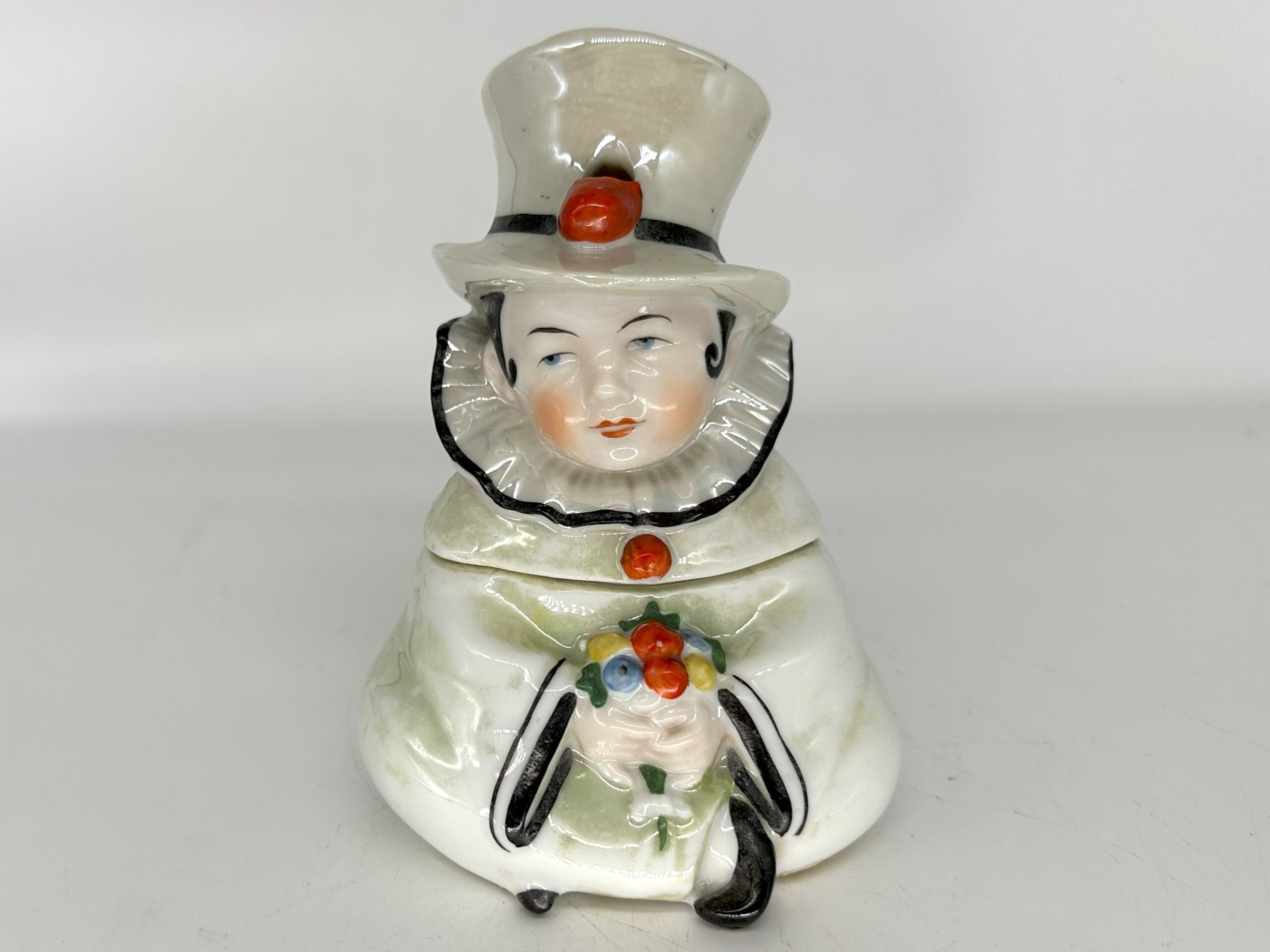 Comical Porcelain Girl Clown