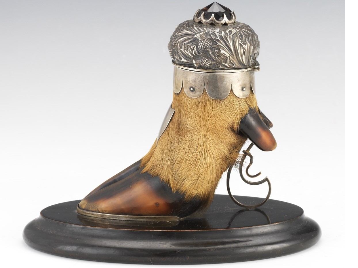 Arthur Medlock Hoof Inkwell