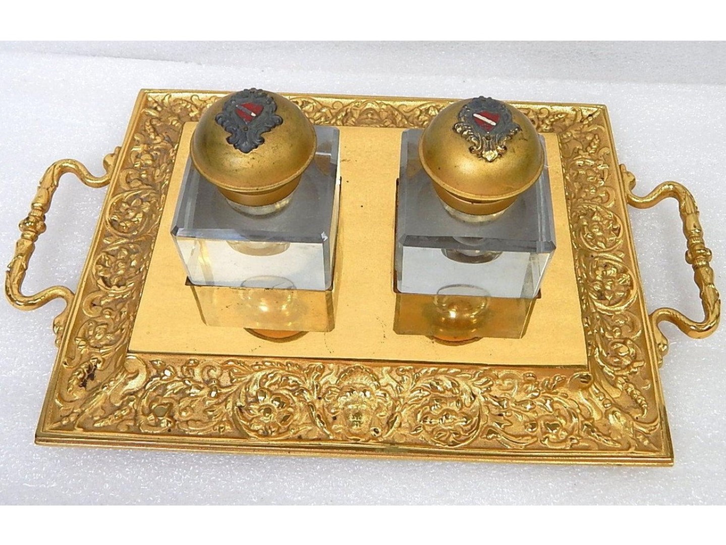 Bradley & Hubbard Brass Double