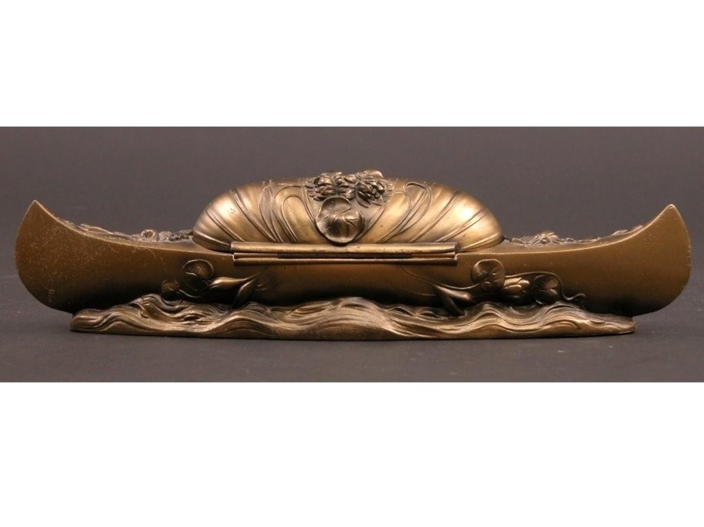 Canoe Double Inkstand