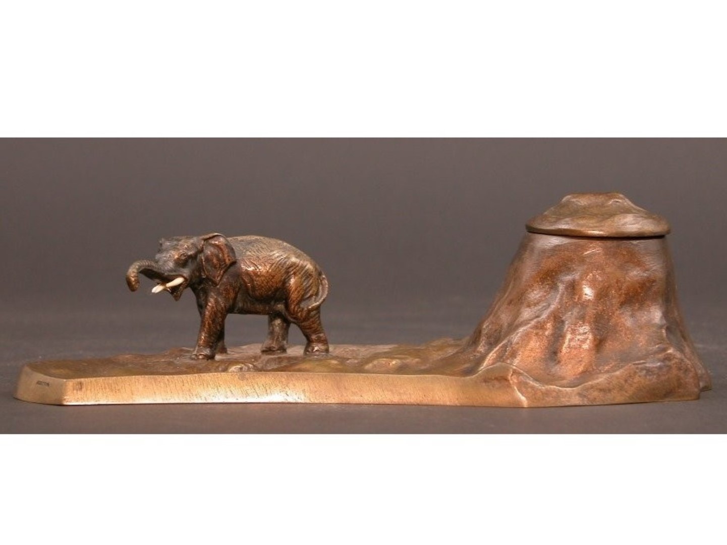 Elephant Inkstand