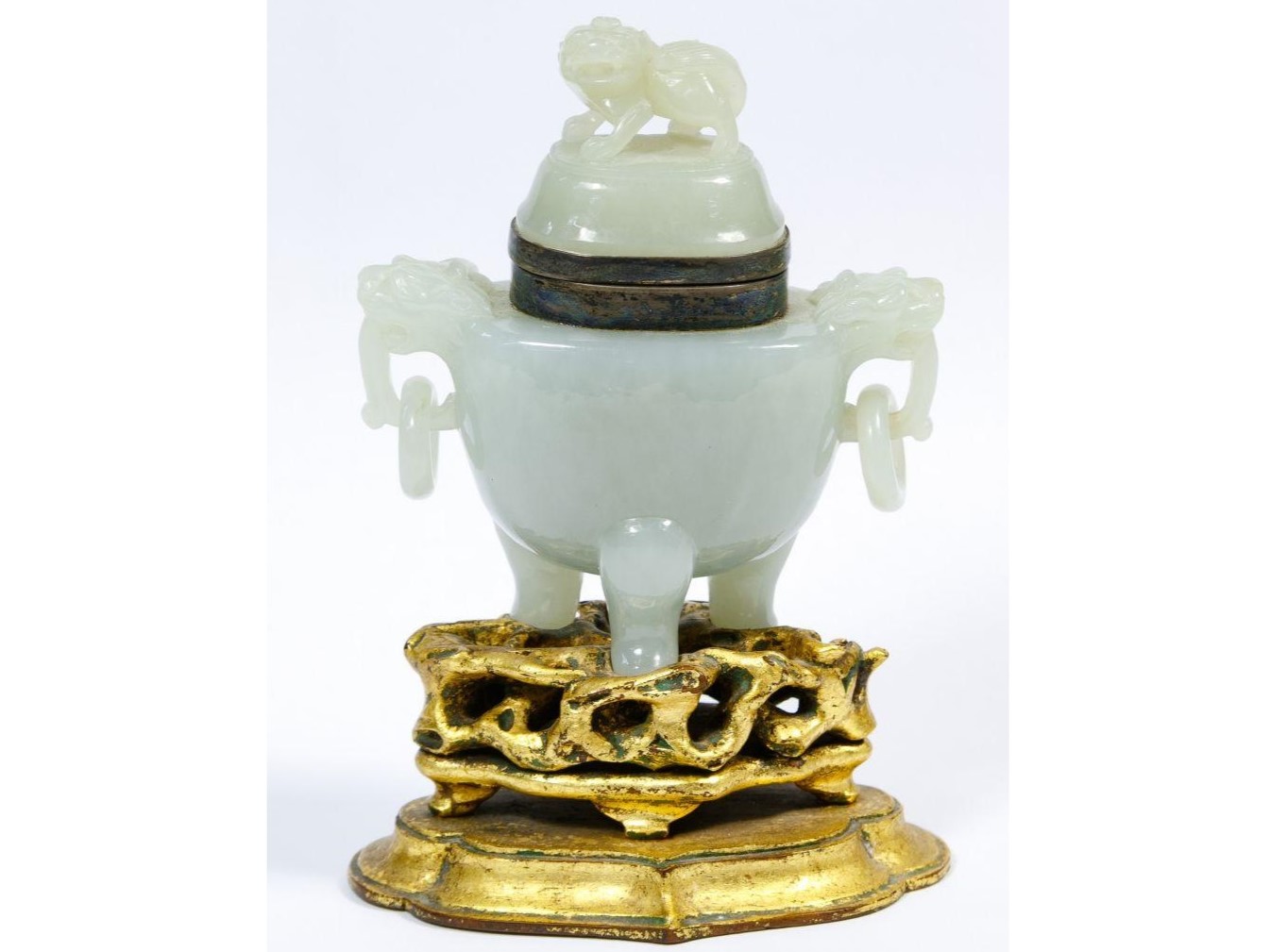 Chinoiserie Jade Inkwell