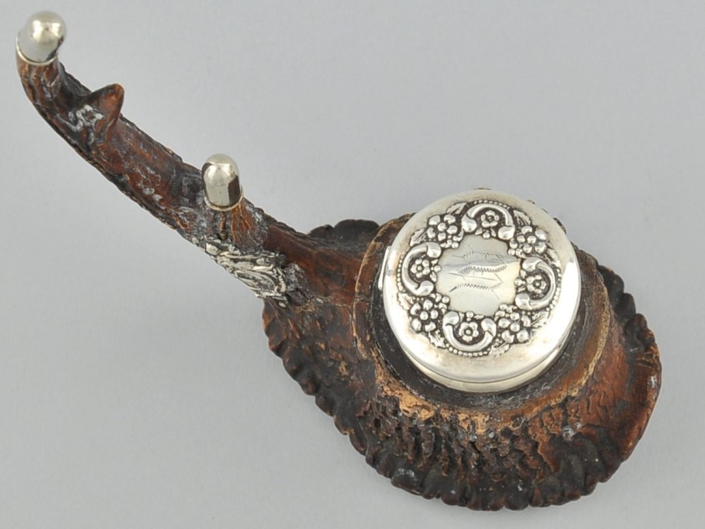 Stag Horn Inkwell