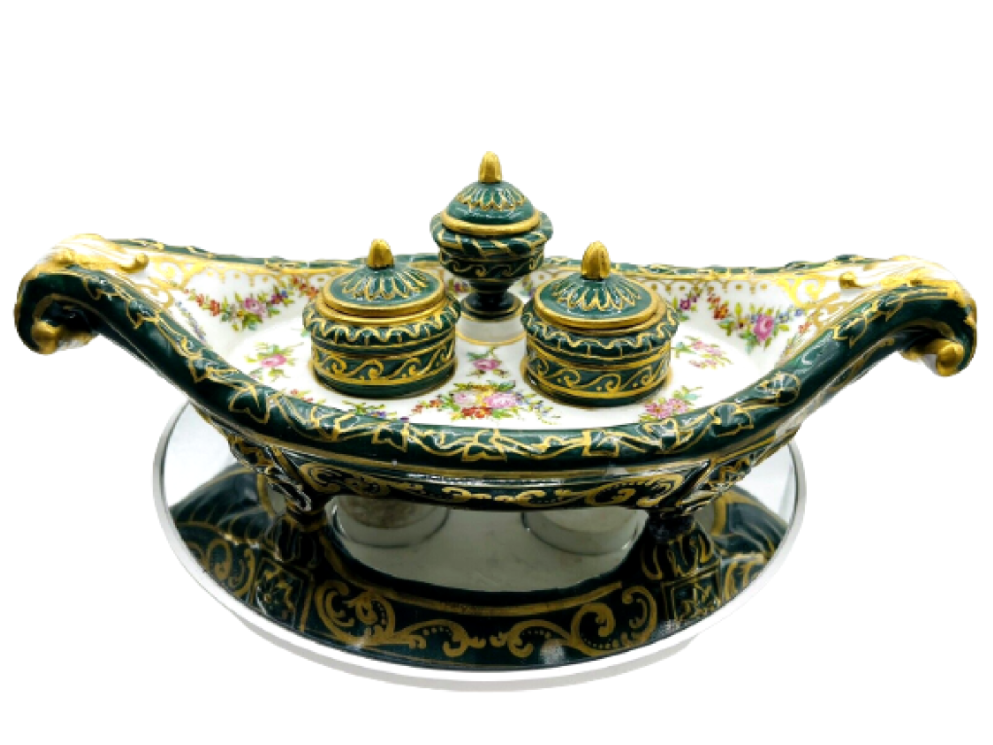 Sevres Porcelain Inkstand