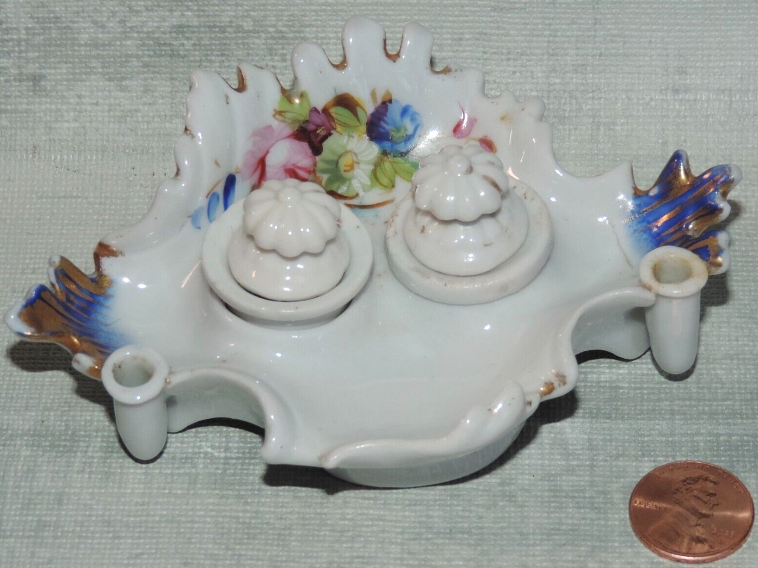 Small Porcelain Inkstand