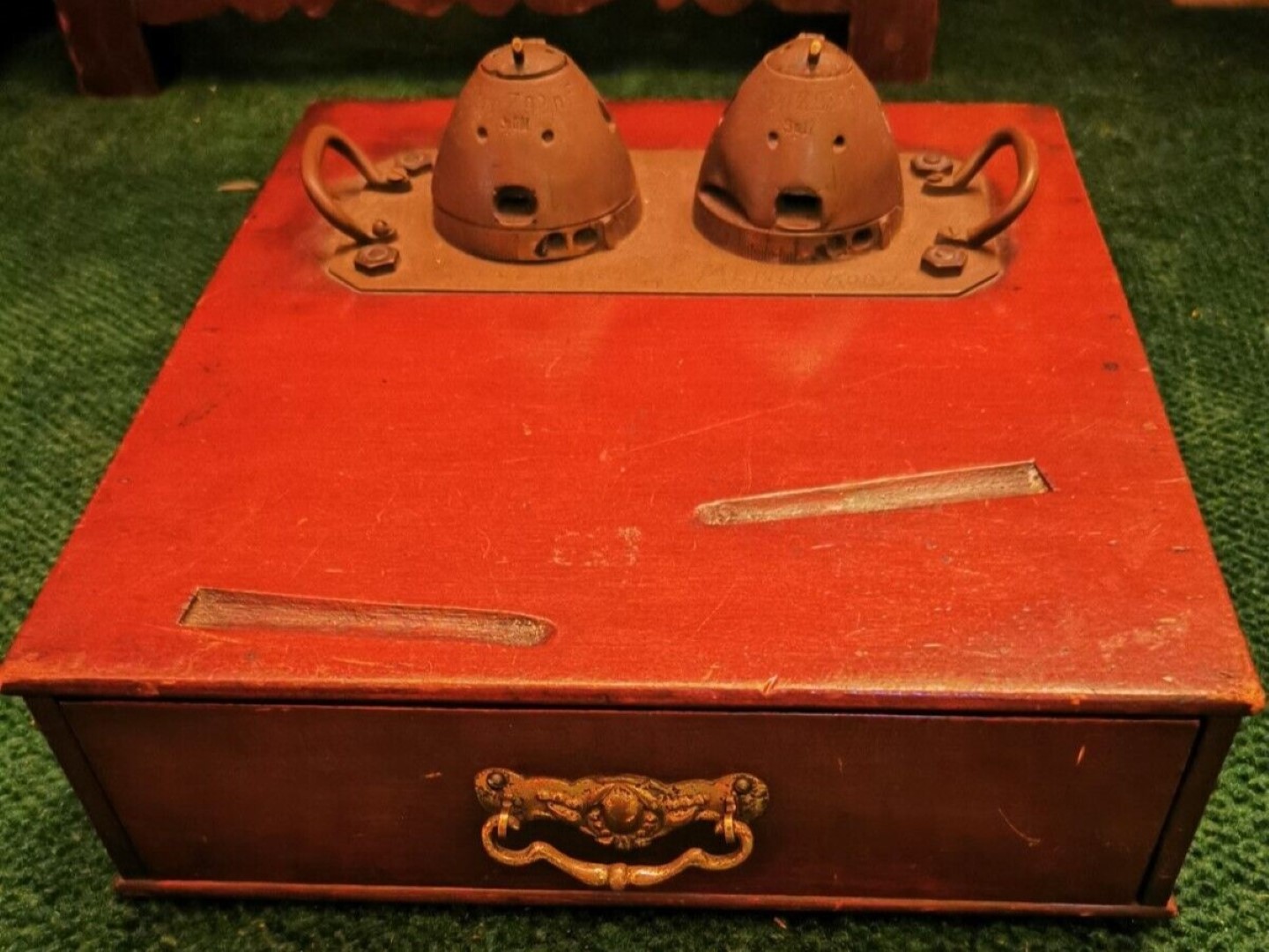 WWI Trench Art Desk Tidy