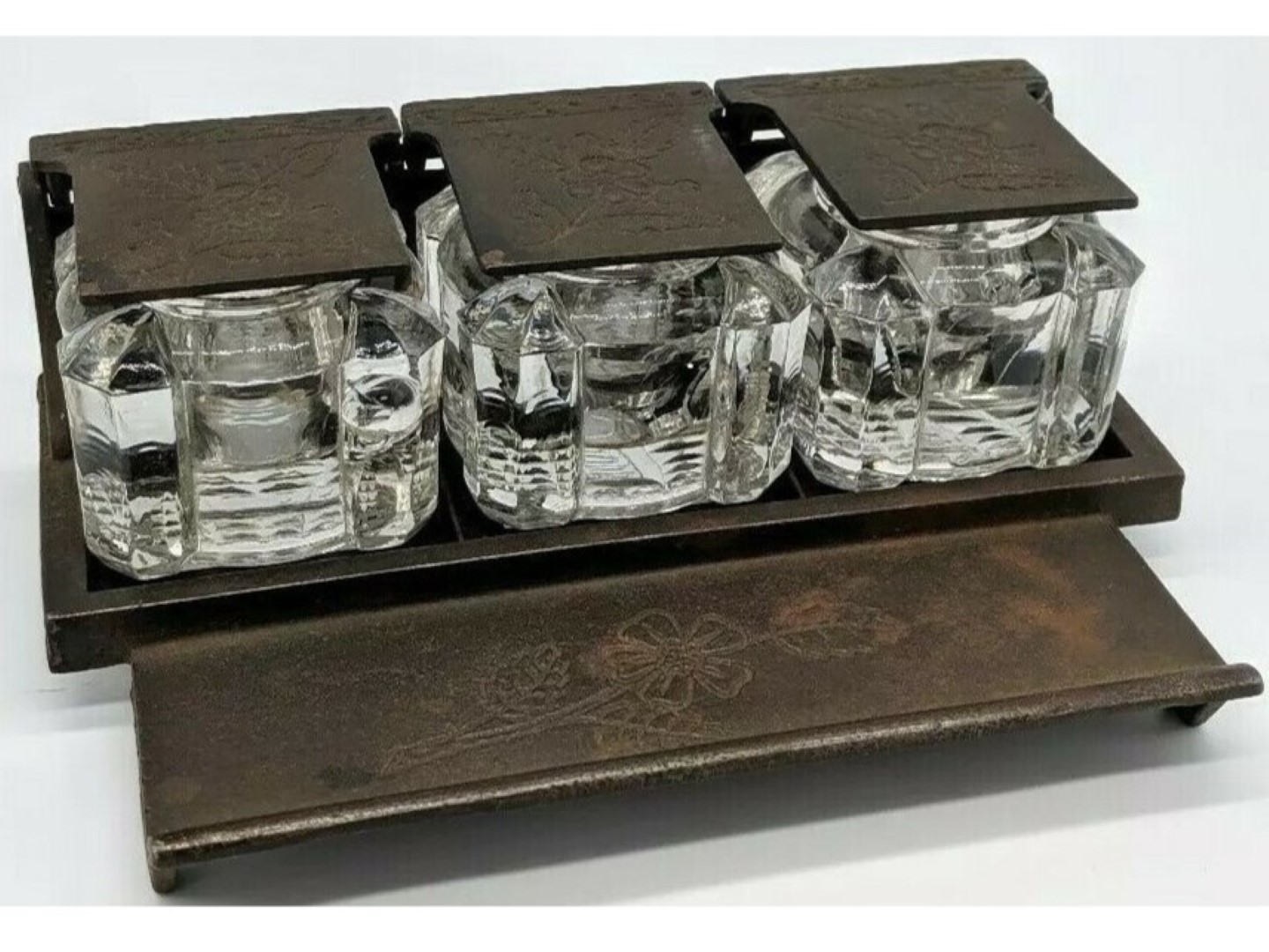 Judd Triple Inkstand
