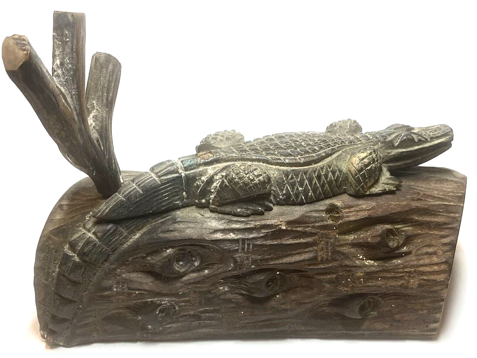 Alligator on a Log